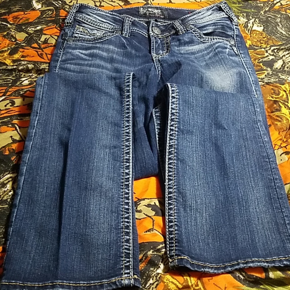 Silver suki jeans